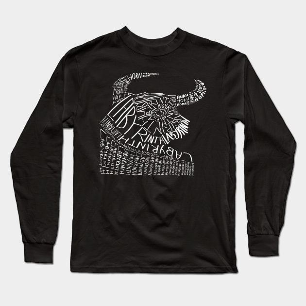 The Lost Minotaur Long Sleeve T-Shirt by Sigross